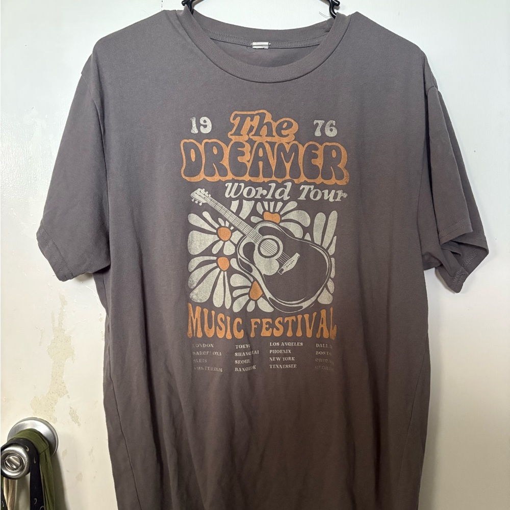 Gray Graphic Music Festival T-Shirt